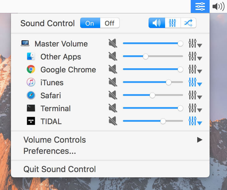 Mac os x keyboard volume control